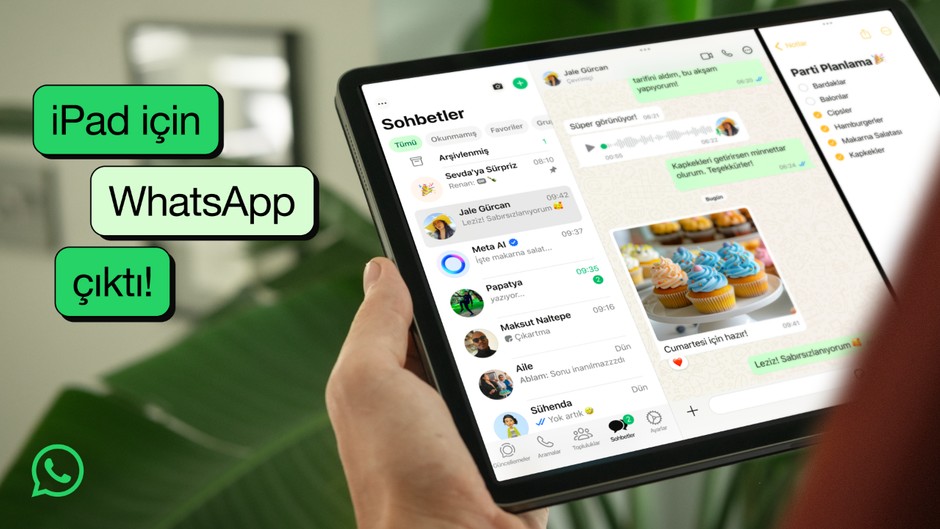 Uzun bekleyiş sona erdi, WhatsApp iPad uygulaması nihayet yayınlandı