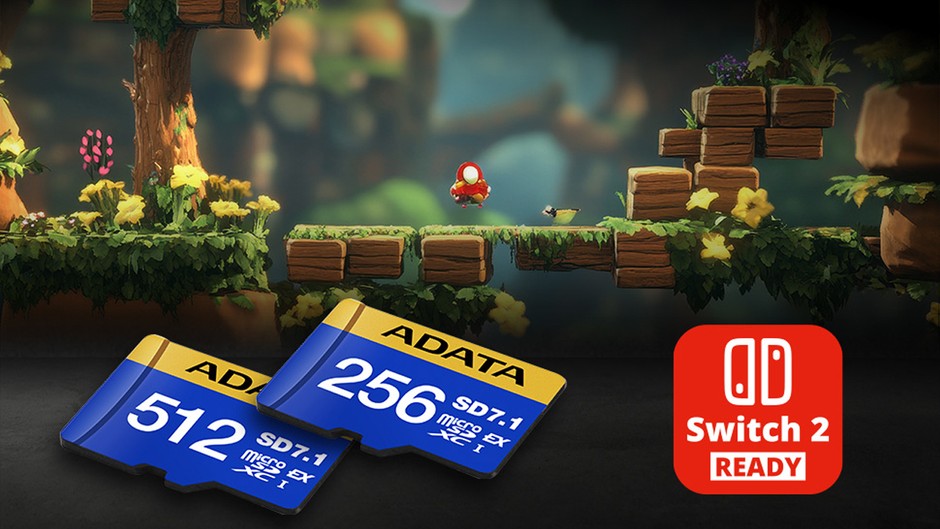 ADATA, Nintendo Switch 2 için depolama çözümünü tanıttı